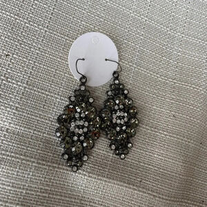 COPY - Womens Diana Warner Studded Sirowsky Earrings